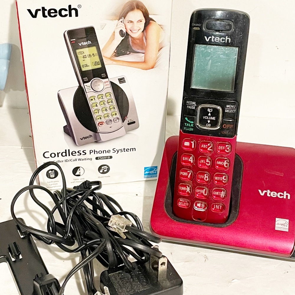 VTech CS6719-16 DECT 6.0‎ Cordless Phone System Caller ID/Call Waiting 1 Handset